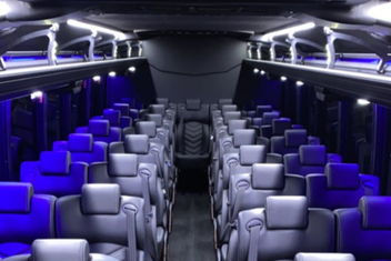 Milwaukee Charter Bus Interior